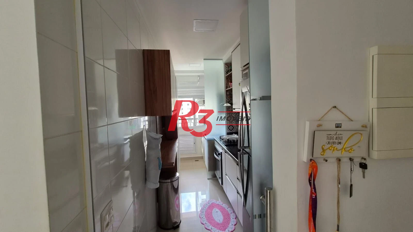Apartamento com 2 dormitórios à venda, 63 m² por R$ 690.000,00 - Marapé - Santos/SP