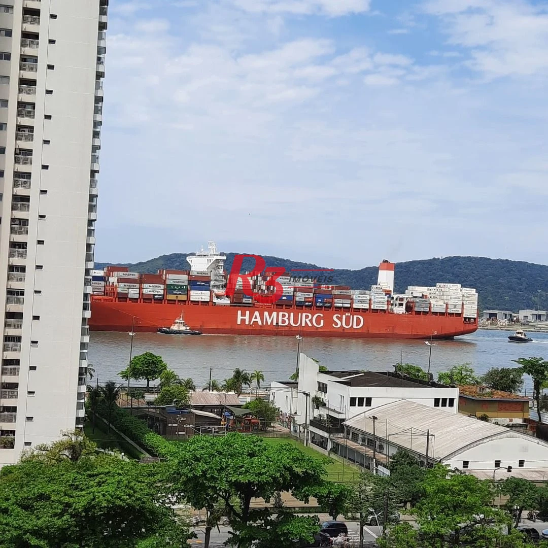 Apartamento com 2 dormitórios à venda, 123 m² por R$ 690.000,00 - Ponta da Praia - Santos/SP