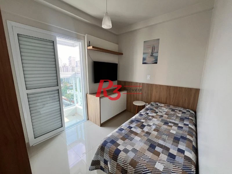 Apartamento com 2 dormitórios à venda, 53 m² por R$ 780.000,00 - Embaré - Santos/SP