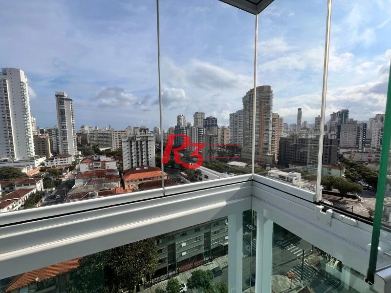 Apartamento com 2 dormitórios à venda, 53 m² por R$ 780.000,00 - Embaré - Santos/SP