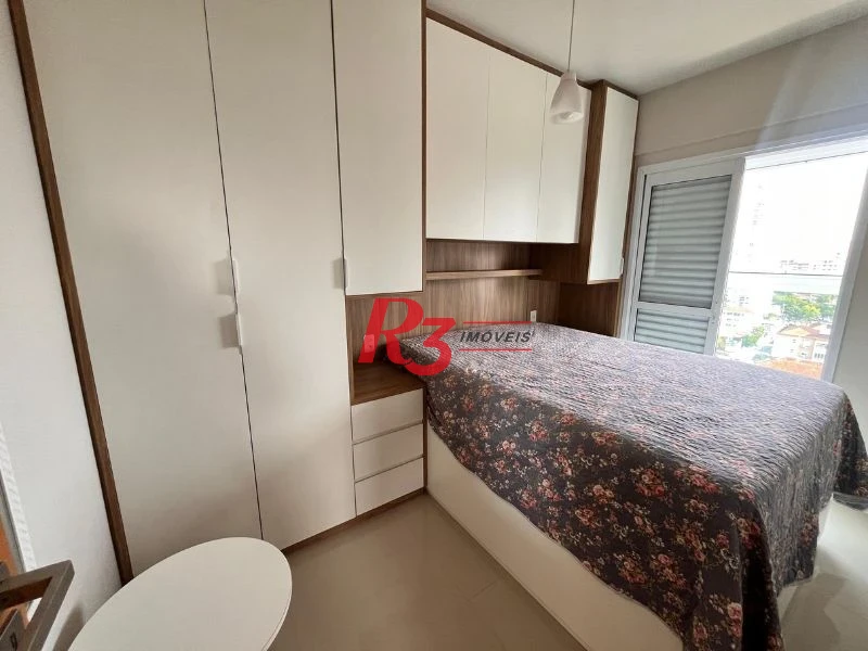 Apartamento com 2 dormitórios à venda, 53 m² por R$ 780.000,00 - Embaré - Santos/SP