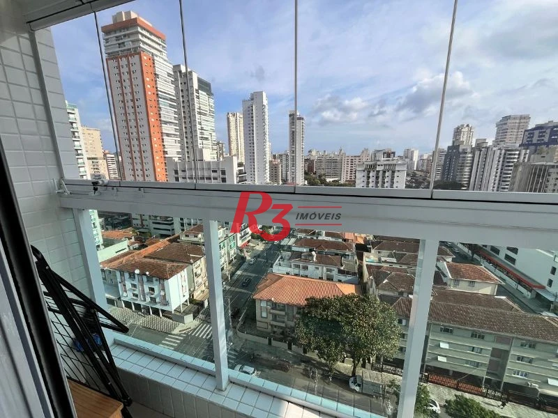 Apartamento com 2 dormitórios à venda, 53 m² por R$ 780.000,00 - Embaré - Santos/SP
