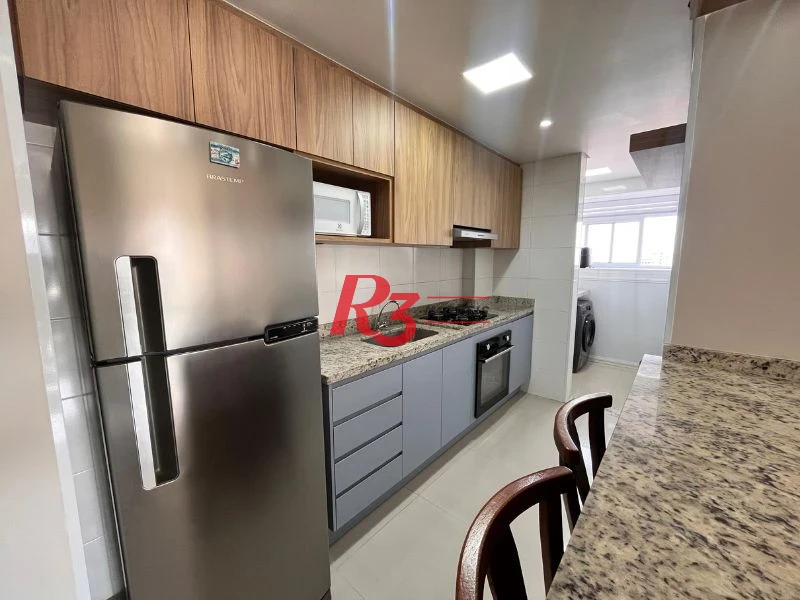 Apartamento com 2 dormitórios à venda, 53 m² por R$ 780.000,00 - Embaré - Santos/SP