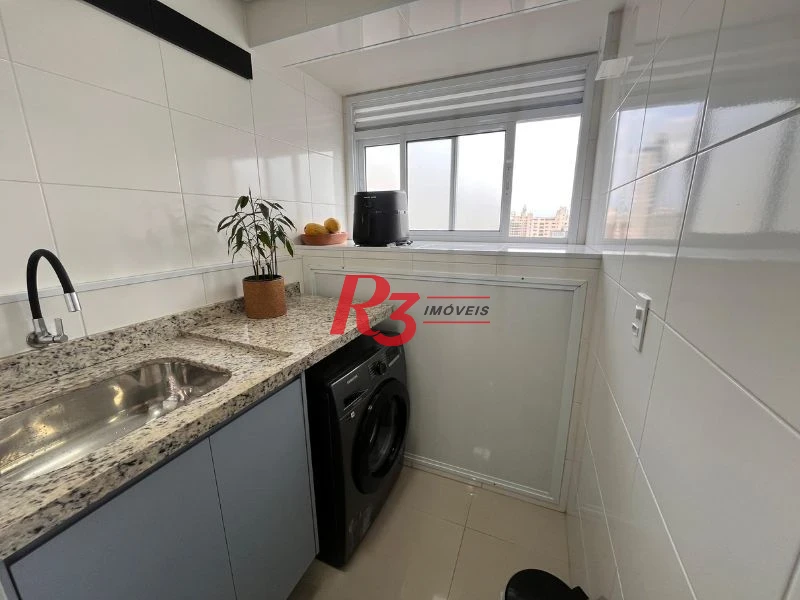 Apartamento com 2 dormitórios à venda, 53 m² por R$ 780.000,00 - Embaré - Santos/SP