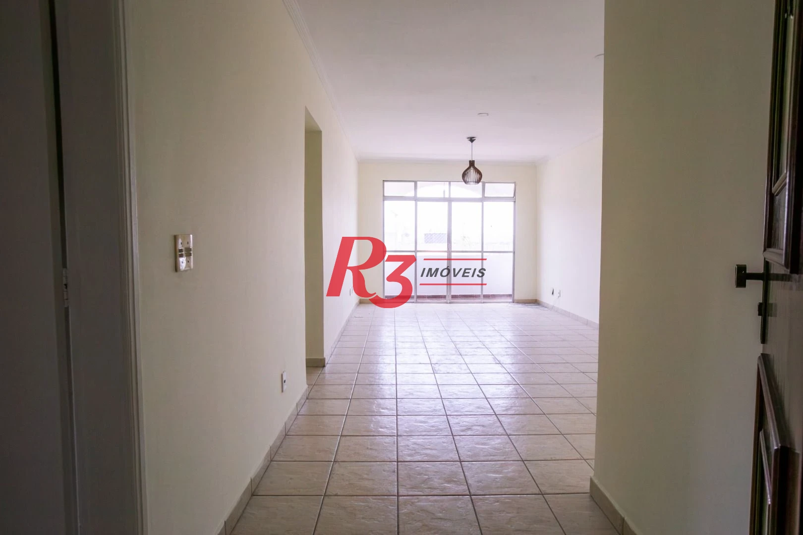 Apartamento para alugar, 112 m² por R$ 4.400,00/mês - Embaré - Santos/SP