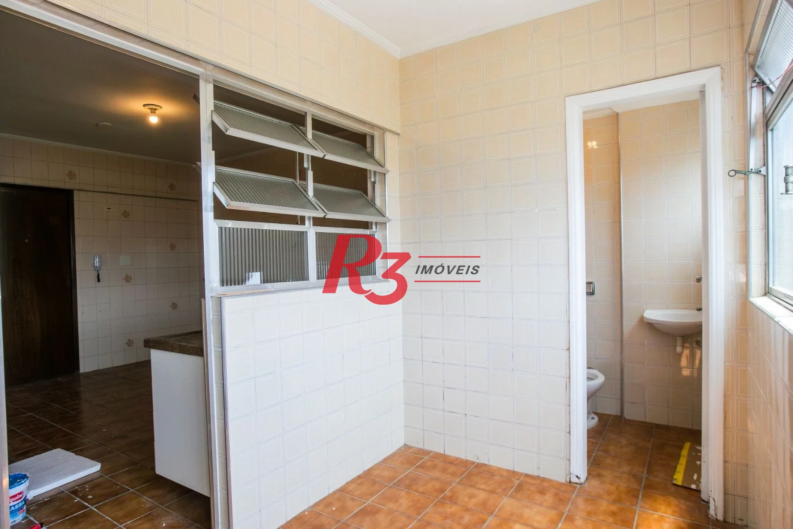 Apartamento para alugar, 112 m² por R$ 4.400,00/mês - Embaré - Santos/SP