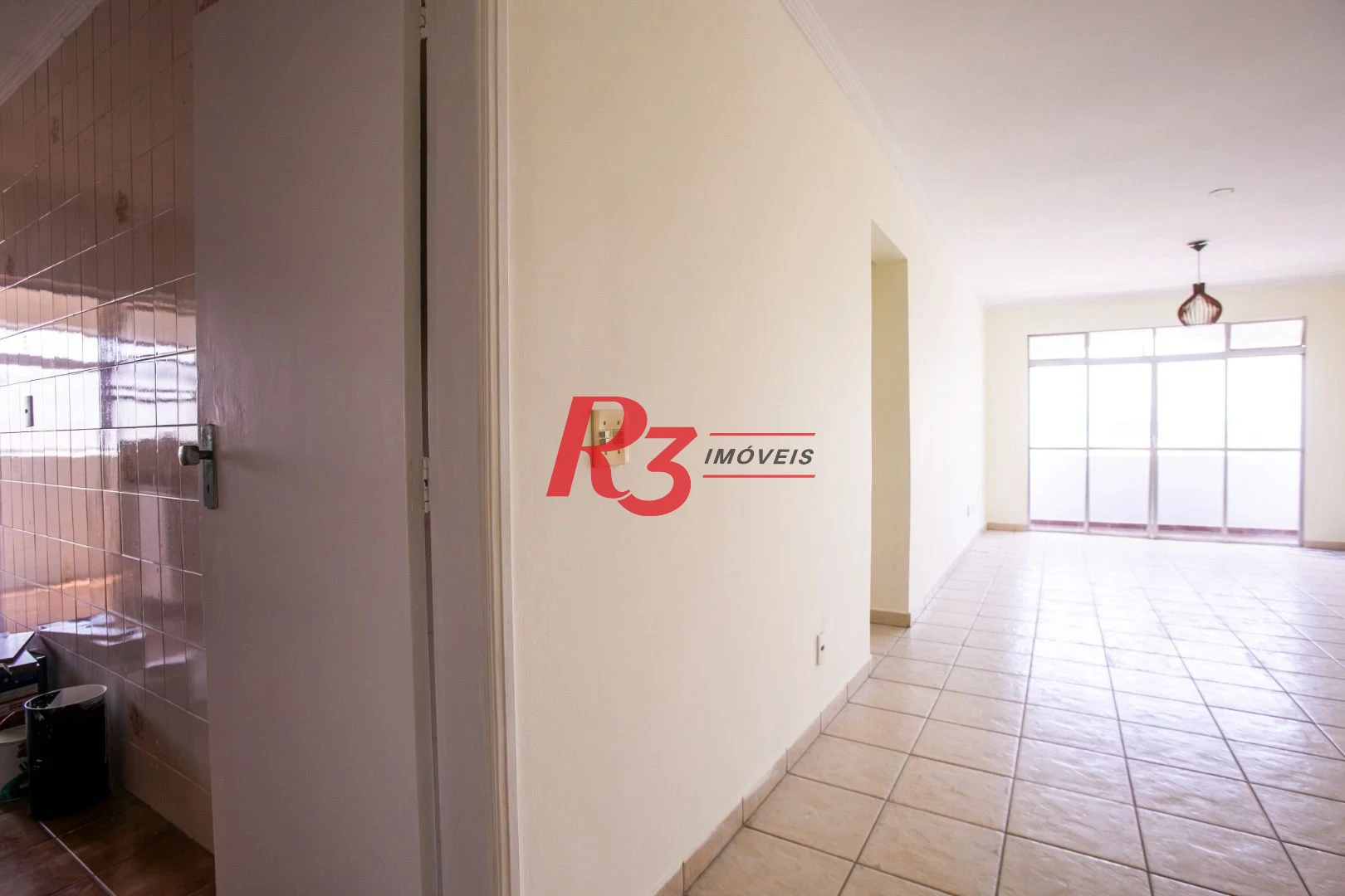 Apartamento para alugar, 112 m² por R$ 4.400,00/mês - Embaré - Santos/SP