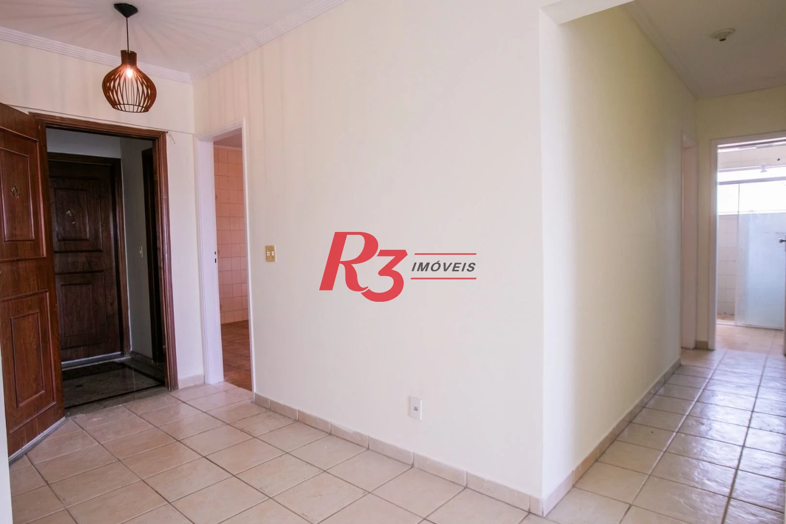 Apartamento para alugar, 112 m² por R$ 4.400,00/mês - Embaré - Santos/SP