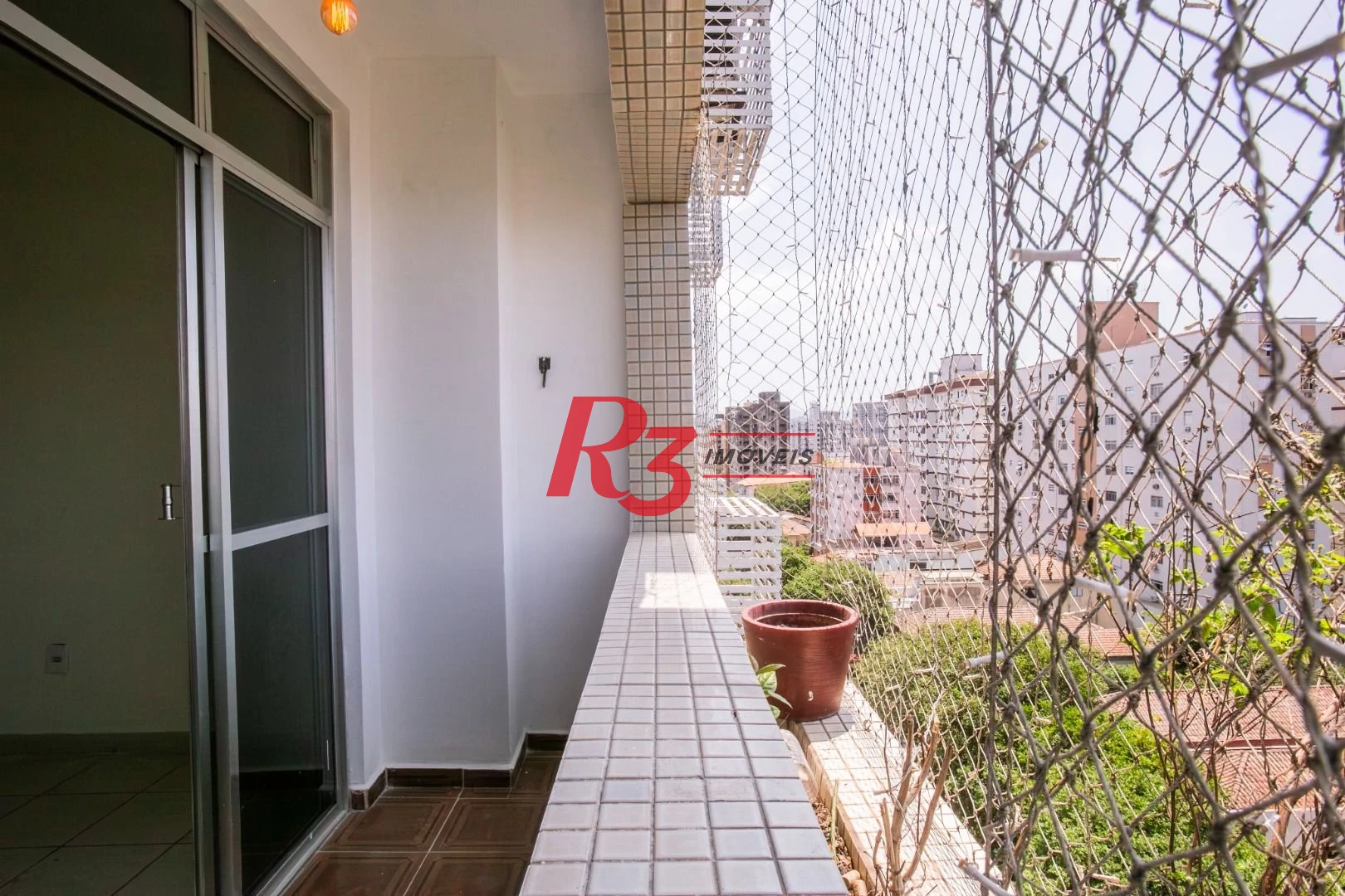 Apartamento para alugar, 112 m² por R$ 4.400,00/mês - Embaré - Santos/SP