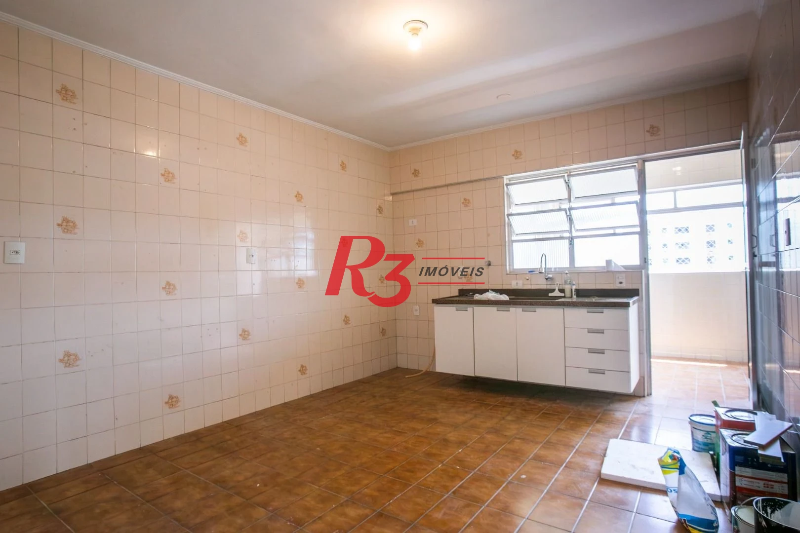 Apartamento para alugar, 112 m² por R$ 4.400,00/mês - Embaré - Santos/SP