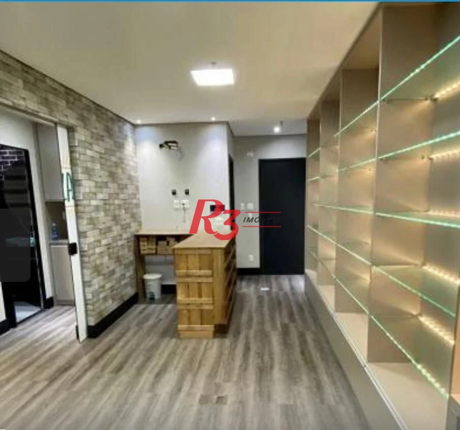 Sala para alugar, 45 m² por R$ 4.767,60/mês - Encruzilhada - Santos/SP