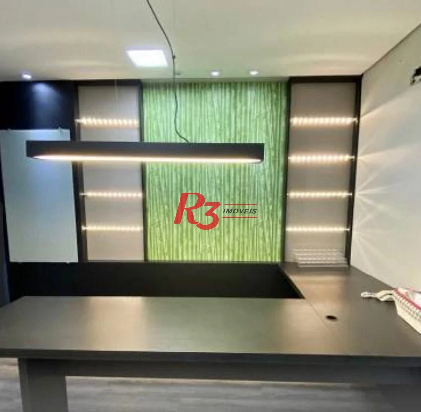 Sala para alugar, 45 m² por R$ 4.767,60/mês - Encruzilhada - Santos/SP
