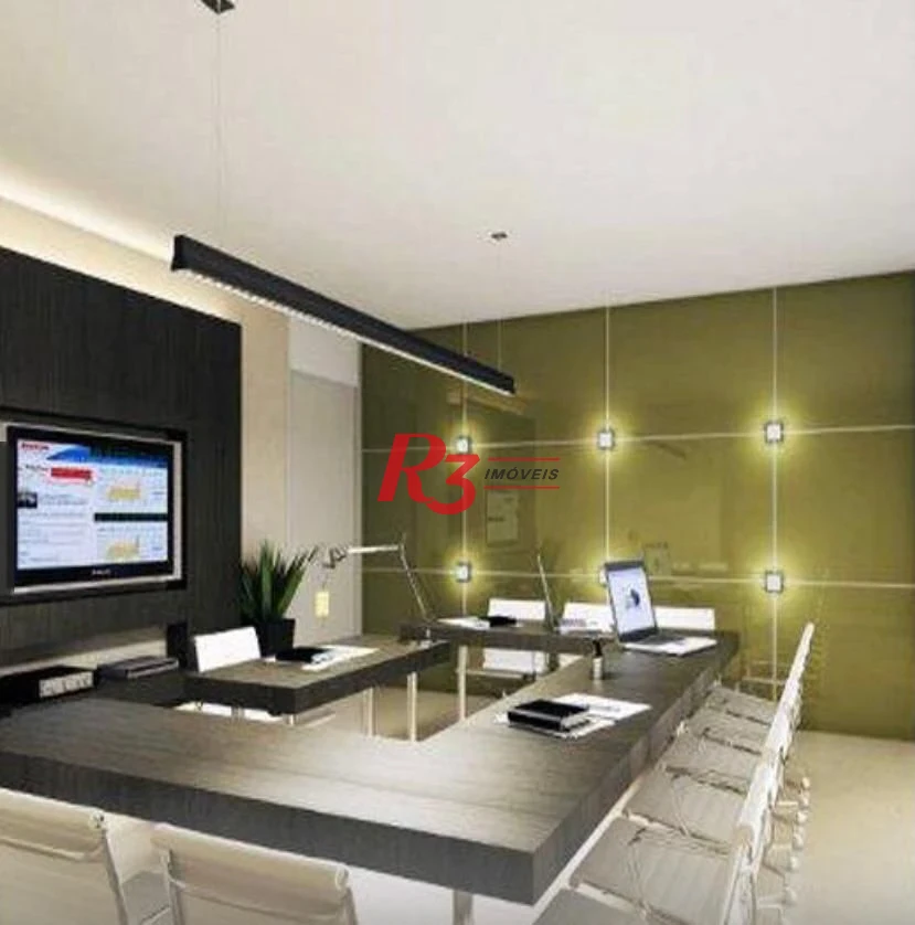 Sala para alugar, 45 m² por R$ 4.767,60/mês - Encruzilhada - Santos/SP