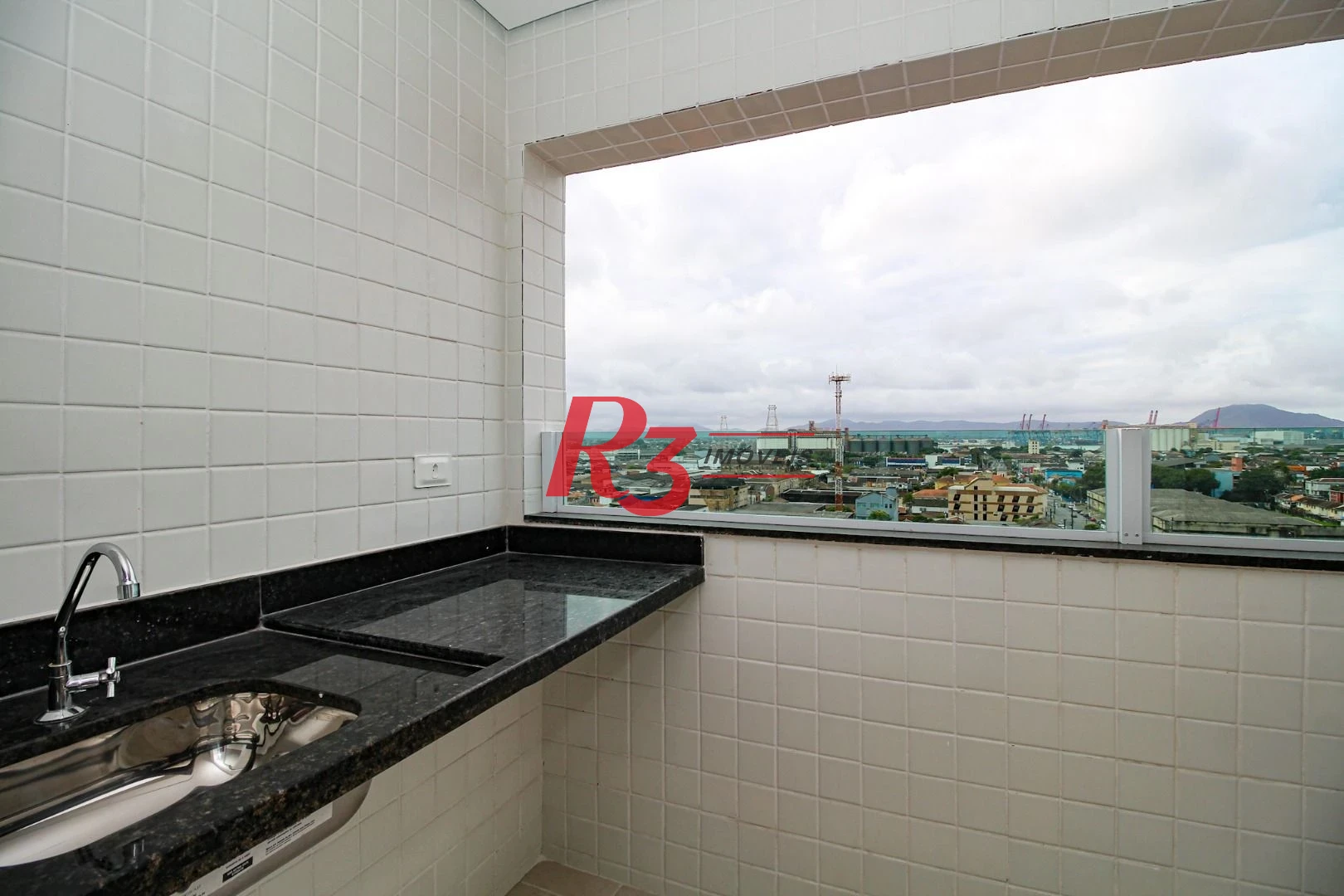 Apartamento à venda, 43 m² por R$ 445.000,00 - Macuco - Santos/SP