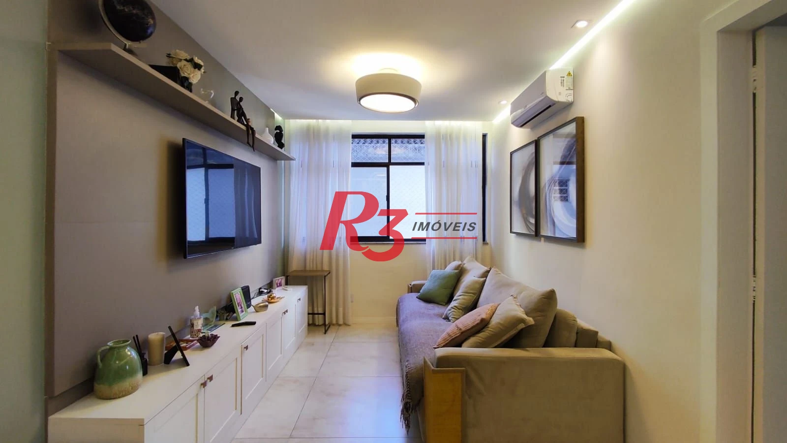 Apartamento à venda, 94 m² por R$ 635.000,00 - Aparecida - Santos/SP