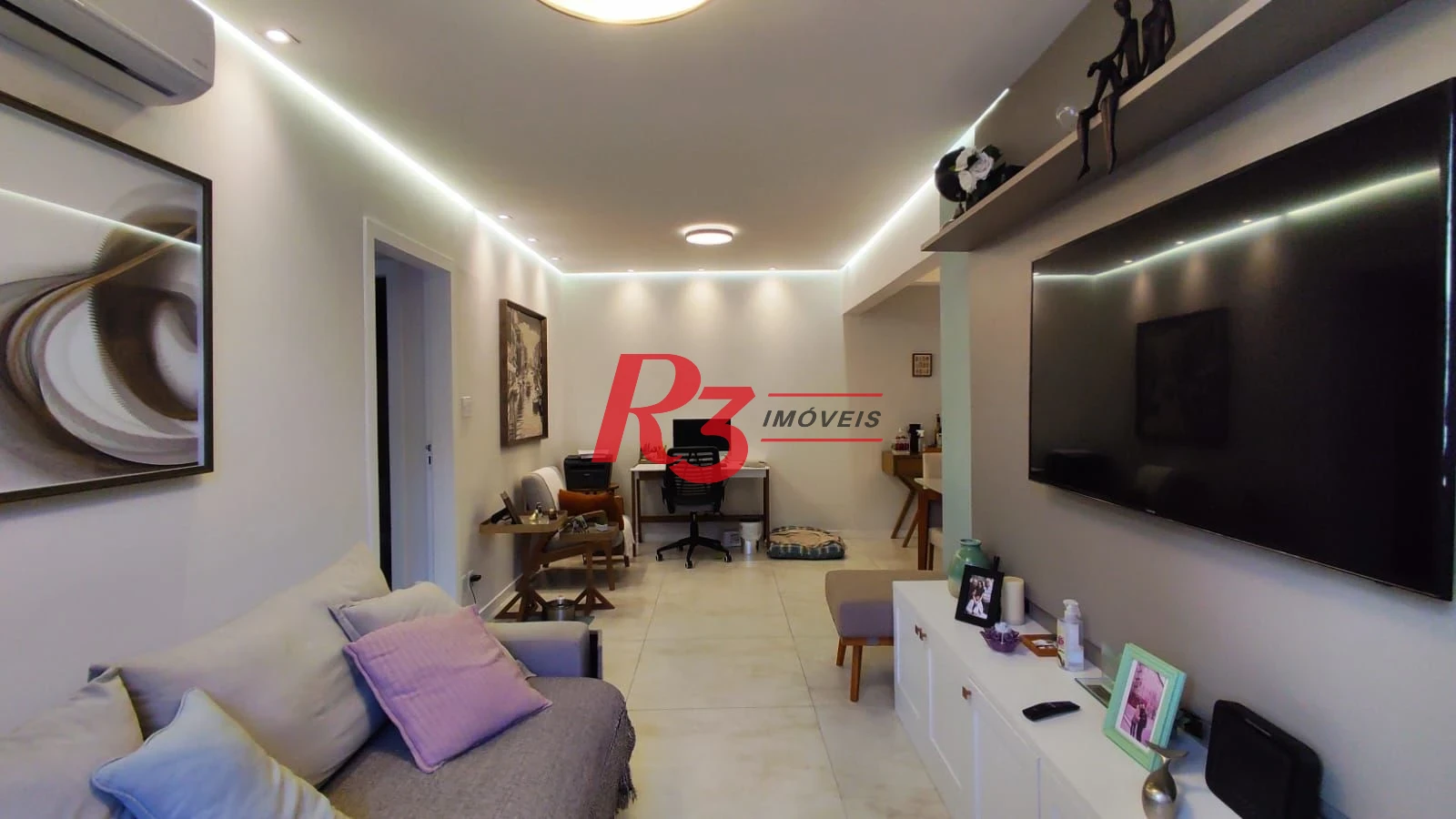 Apartamento à venda, 94 m² por R$ 635.000,00 - Aparecida - Santos/SP