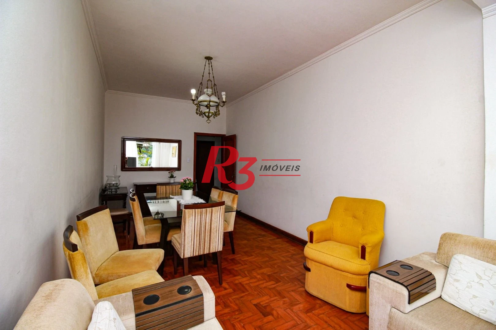 Apartamento com 2 dormitórios à venda, 105 m² por R$ 532.000,00 - Centro - São Vicente/SP