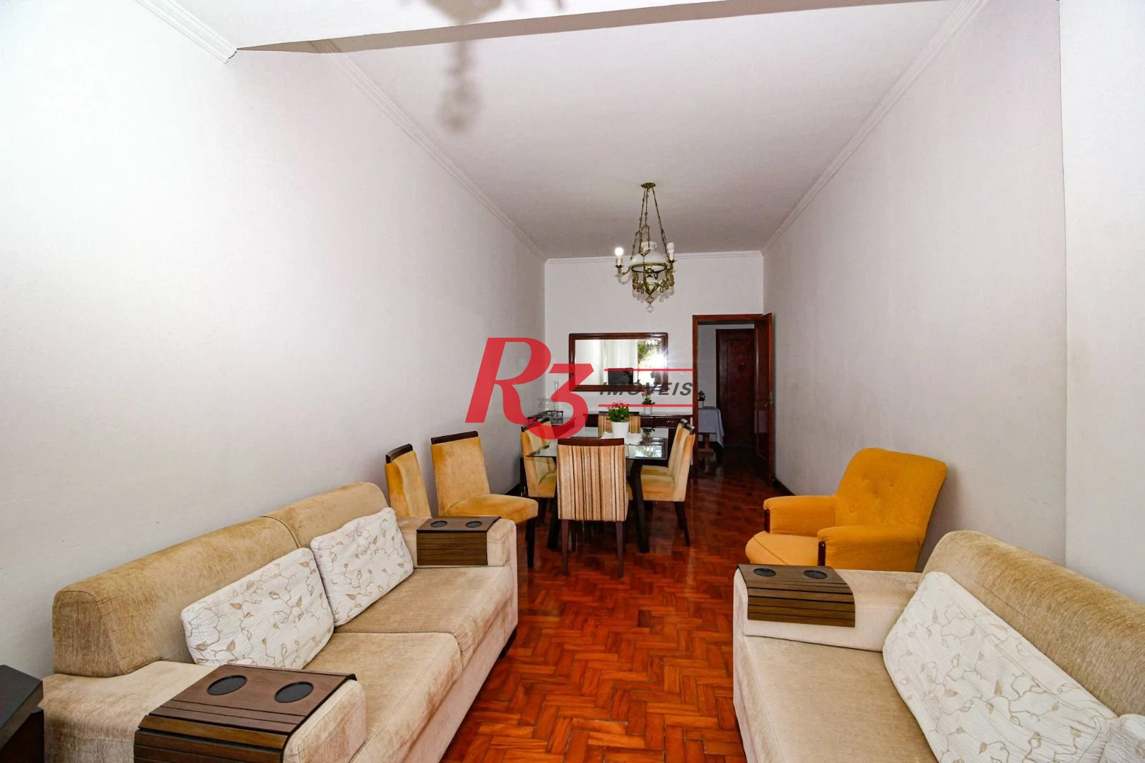 Apartamento com 2 dormitórios à venda, 105 m² por R$ 532.000,00 - Centro - São Vicente/SP