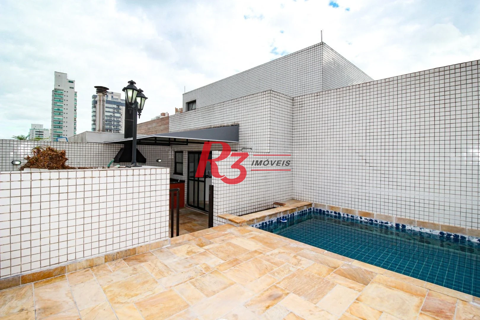Cobertura com 4 dormitórios, 254 m² - venda por R$ 2.600.000,00 ou aluguel por R$ 9.500,00/mês - Boqueirão - Santos/SP