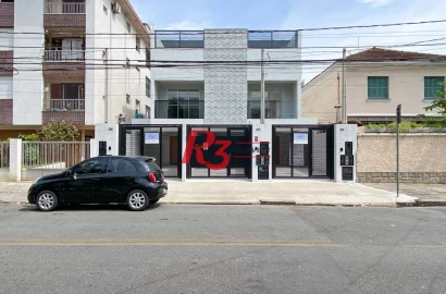 Casa com 3 dormitórios à venda, 150 m² por R$ 1.545.000,00 - Embaré - Santos/SP