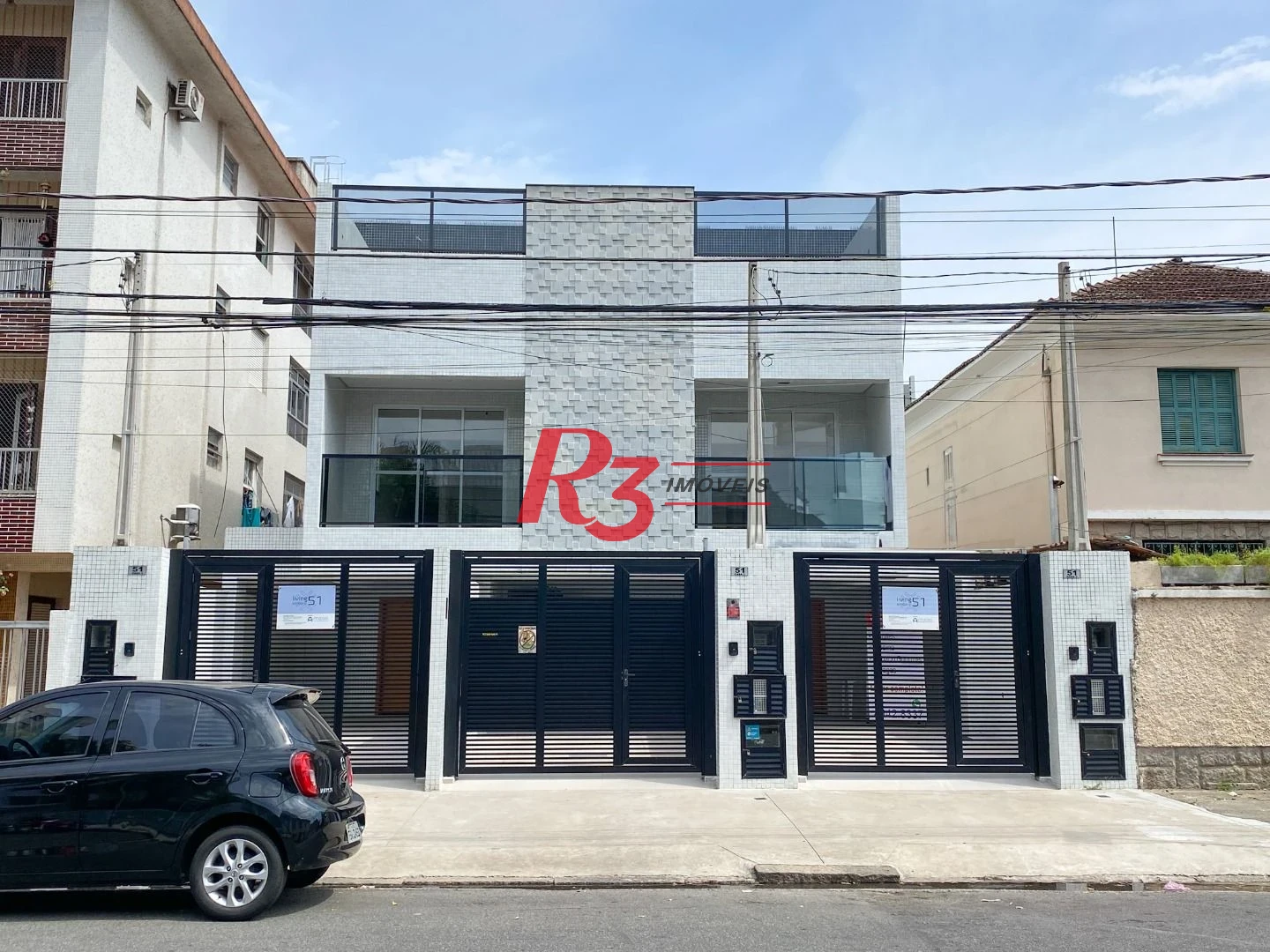 Casa com 3 dormitórios à venda, 150 m² por R$ 1.545.000,00 - Embaré - Santos/SP