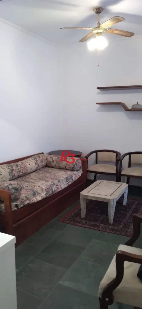 Apartamento com 1 dormitório, 50 m² - venda por R$ 470.000,00 ou aluguel por R$ 3.785,00/mês - Gonzaga - Santos/SP