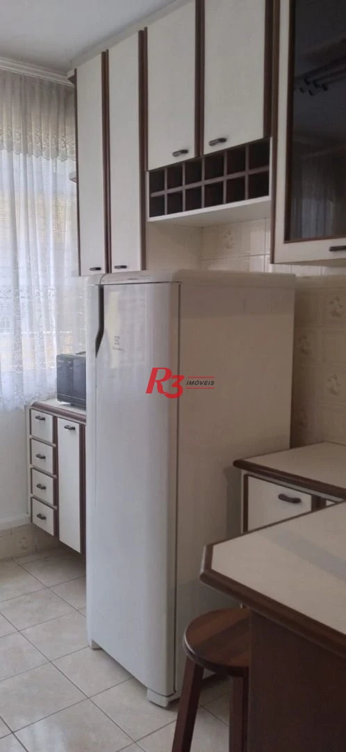 Apartamento com 1 dormitório, 50 m² - venda por R$ 470.000,00 ou aluguel por R$ 3.785,00/mês - Gonzaga - Santos/SP