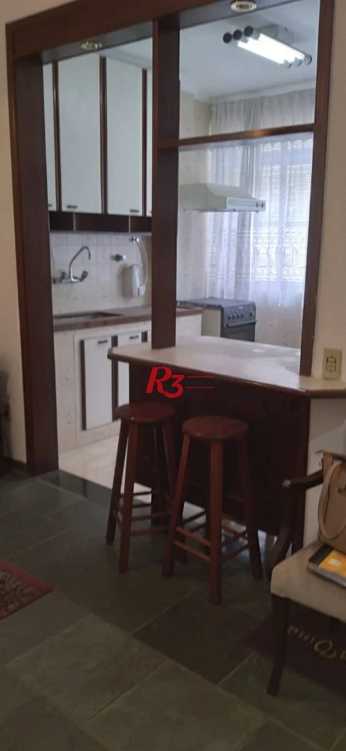 Apartamento com 1 dormitório, 50 m² - venda por R$ 470.000,00 ou aluguel por R$ 3.785,00/mês - Gonzaga - Santos/SP