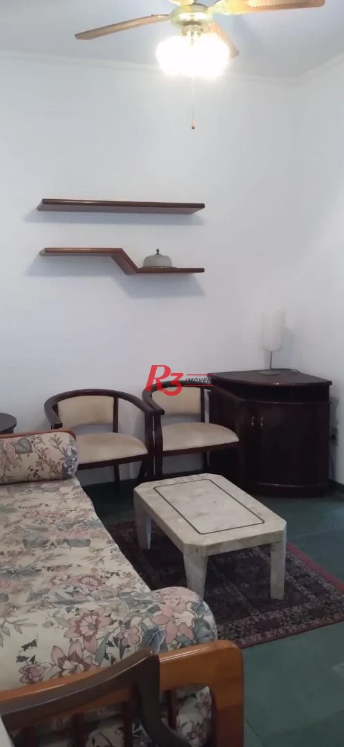 Apartamento com 1 dormitório, 50 m² - venda por R$ 470.000,00 ou aluguel por R$ 3.785,00/mês - Gonzaga - Santos/SP