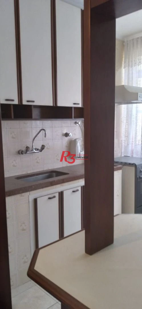 Apartamento com 1 dormitório, 50 m² - venda por R$ 470.000,00 ou aluguel por R$ 3.785,00/mês - Gonzaga - Santos/SP