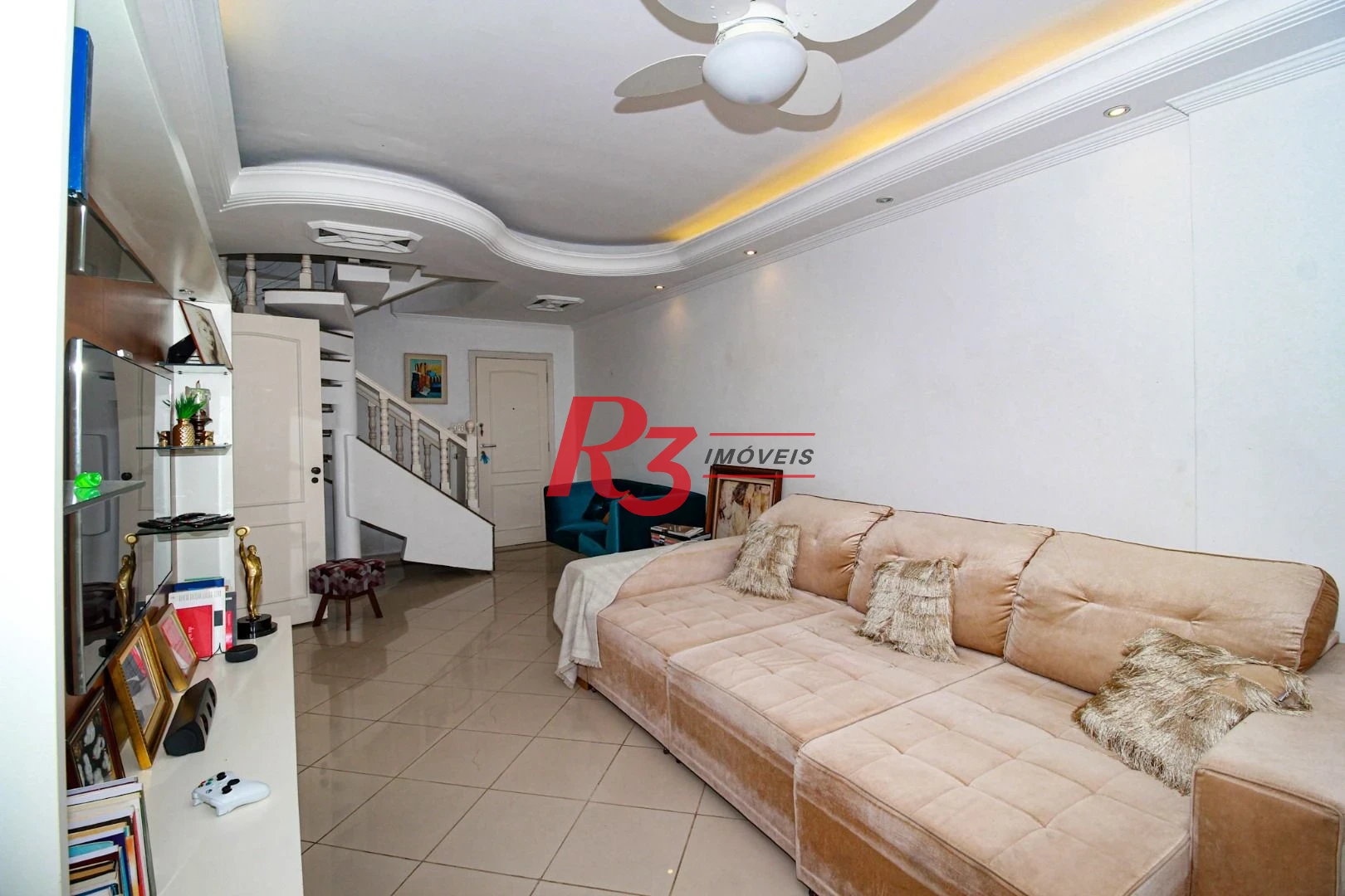 Cobertura à venda, 271 m² por R$ 1.700.000,00 - Gonzaga - Santos/SP