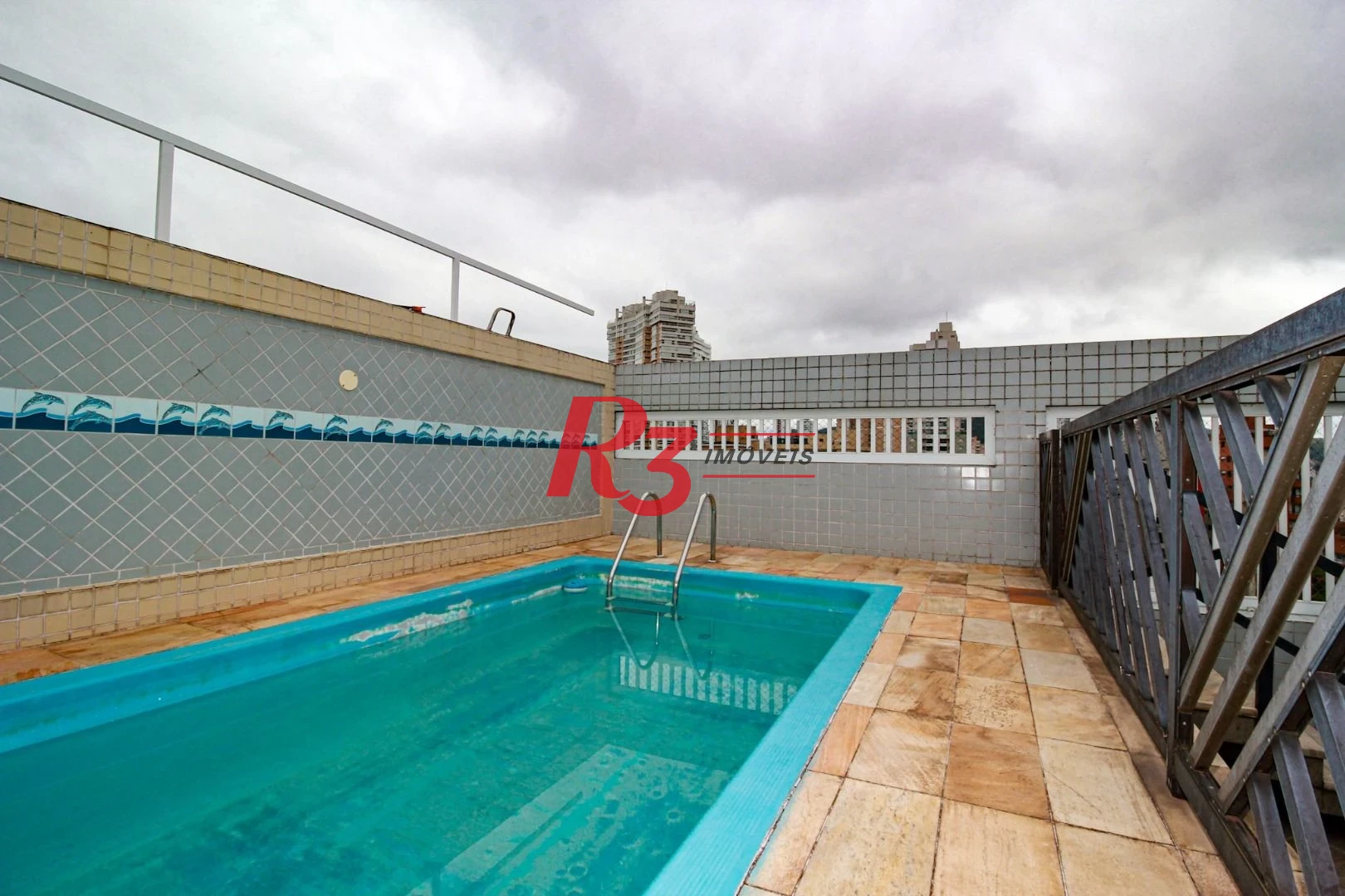 Cobertura à venda, 271 m² por R$ 1.700.000,00 - Gonzaga - Santos/SP