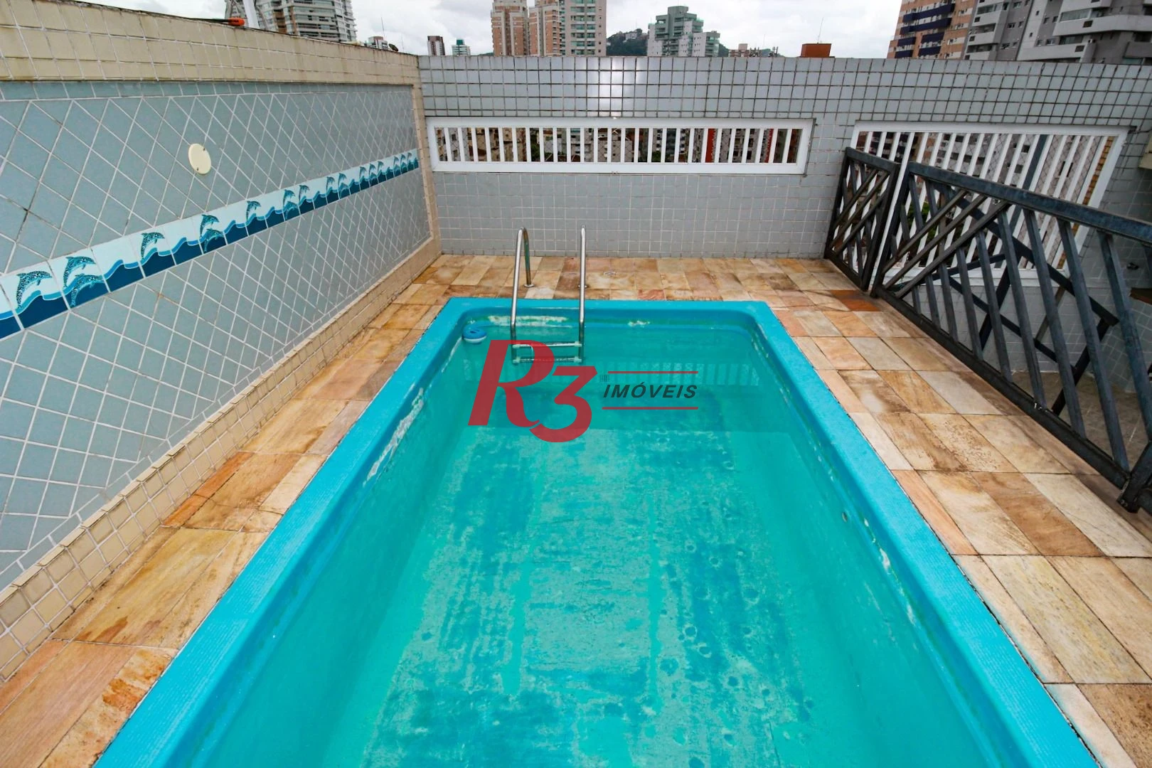 Cobertura à venda, 271 m² por R$ 1.700.000,00 - Gonzaga - Santos/SP