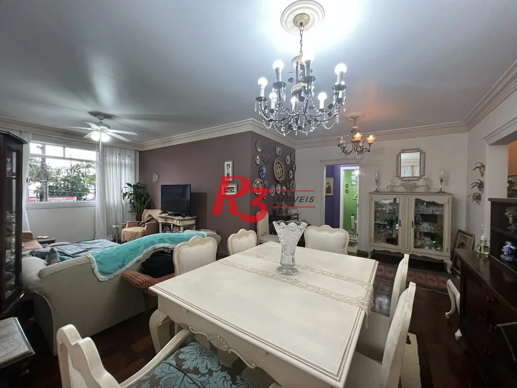 Apartamento com 3 dormitórios à venda, 152 m² por R$ 1.700.000,00 - Ponta da Praia - Santos/SP