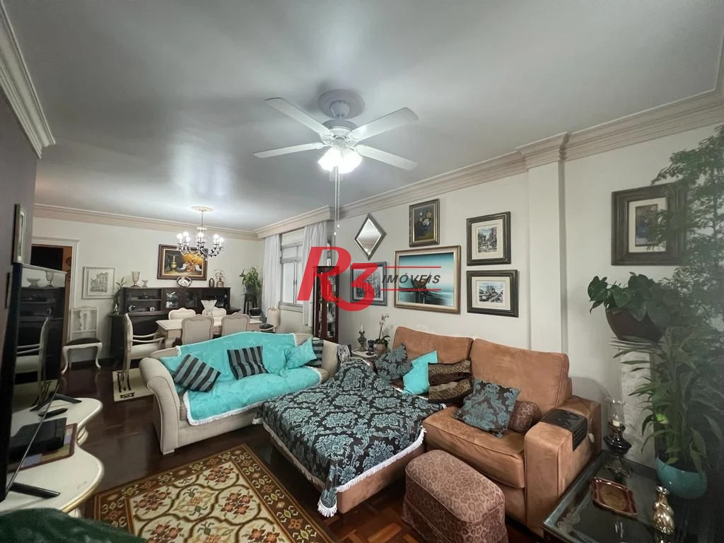 Apartamento com 3 dormitórios à venda, 152 m² por R$ 1.700.000,00 - Ponta da Praia - Santos/SP