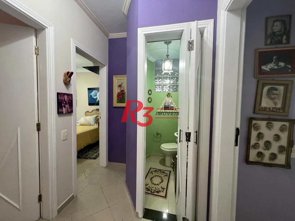 Apartamento com 3 dormitórios à venda, 152 m² por R$ 1.700.000,00 - Ponta da Praia - Santos/SP