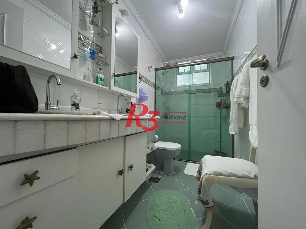 Apartamento com 3 dormitórios à venda, 152 m² por R$ 1.700.000,00 - Ponta da Praia - Santos/SP