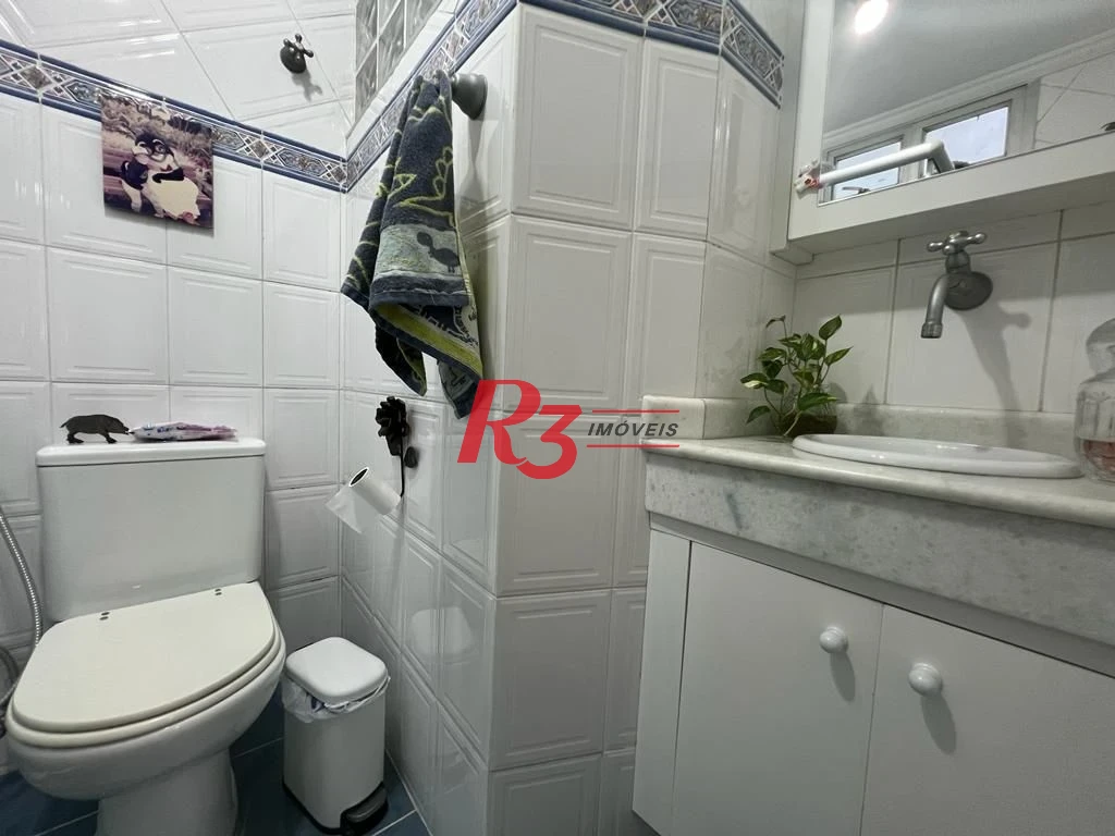 Apartamento com 3 dormitórios à venda, 152 m² por R$ 1.700.000,00 - Ponta da Praia - Santos/SP
