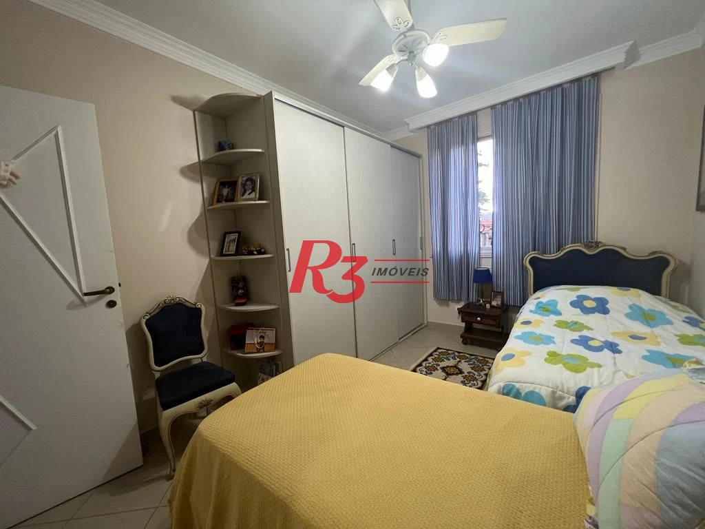 Apartamento com 3 dormitórios à venda, 152 m² por R$ 1.700.000,00 - Ponta da Praia - Santos/SP