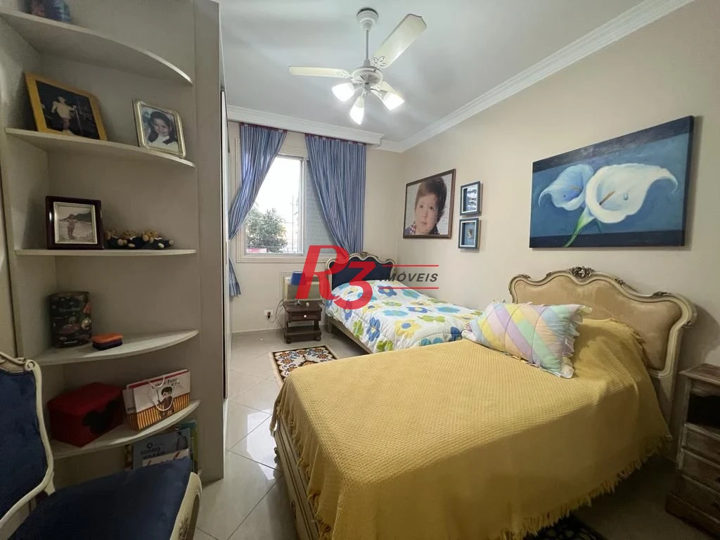 Apartamento com 3 dormitórios à venda, 152 m² por R$ 1.700.000,00 - Ponta da Praia - Santos/SP