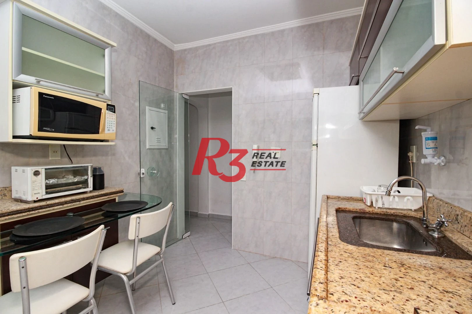 Apartamento com 1 dormitório à venda, 60 m² por R$ 550.000,00 - Boqueirão - Santos/SP