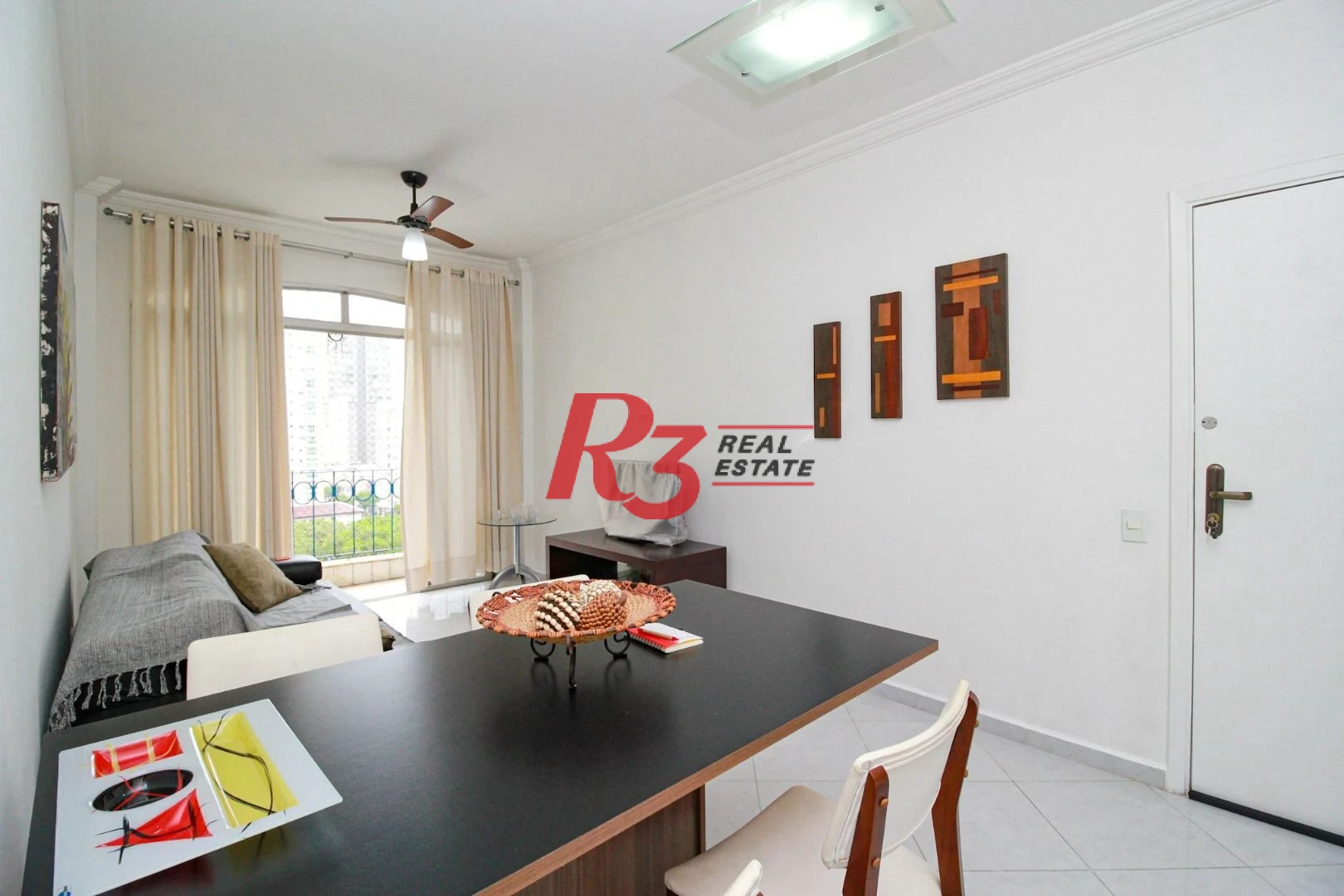 Apartamento com 1 dormitório à venda, 60 m² por R$ 550.000,00 - Boqueirão - Santos/SP