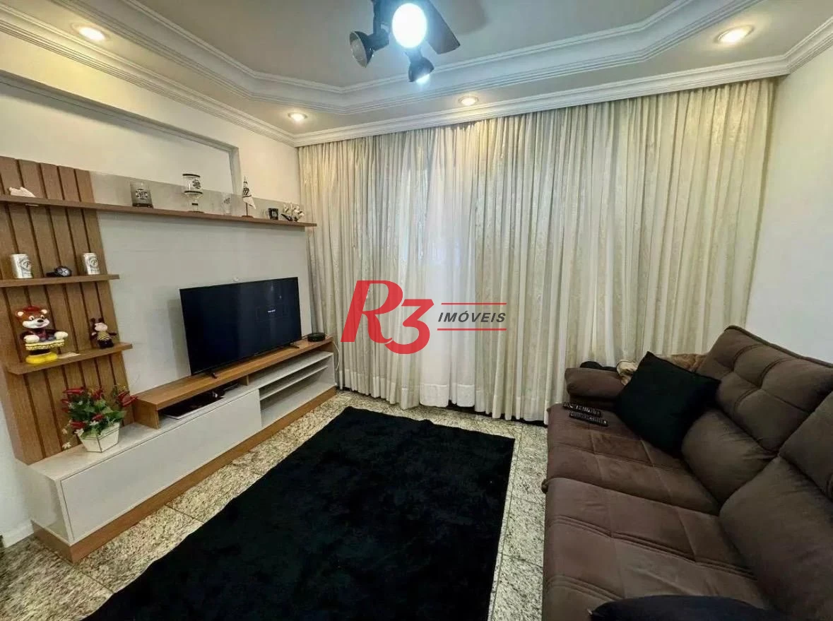 Sobrado com 3 dormitórios à venda, 126 m² por R$ 860.000,00 - Vila Belmiro - Santos/SP