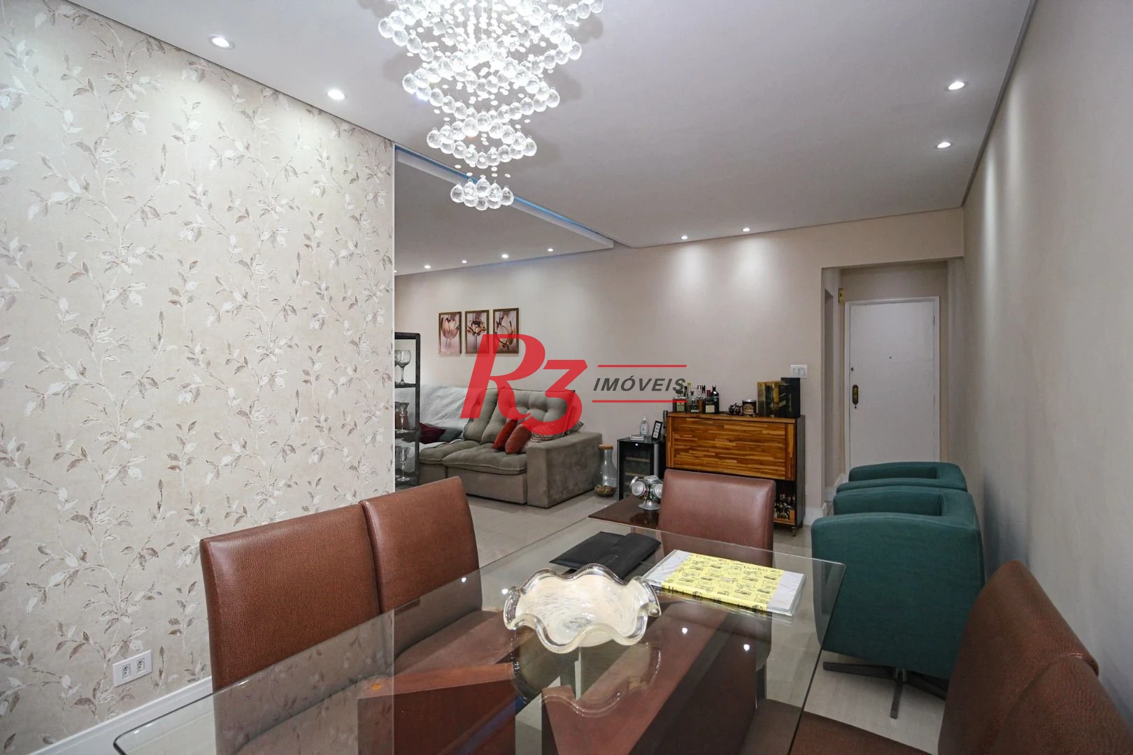 Apartamento com 3 dormitórios à venda, 125 m² por R$ 950.000,00 - Embaré - Santos/SP