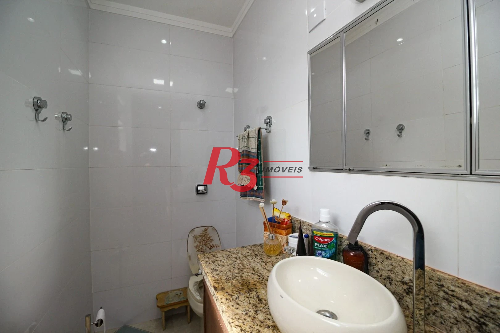 Apartamento com 3 dormitórios à venda, 125 m² por R$ 950.000,00 - Embaré - Santos/SP