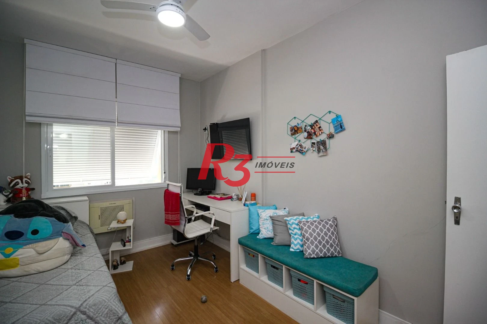 Apartamento com 3 dormitórios à venda, 125 m² por R$ 950.000,00 - Embaré - Santos/SP