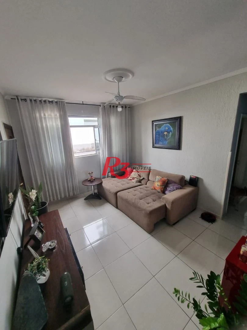 Apartamento com 3 dormitórios à venda, 92 m² por R$ 480.000,00 - Boqueirão - Santos/SP