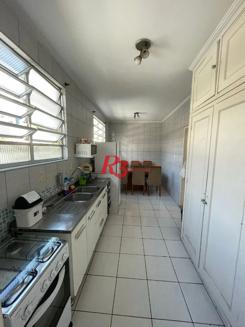 Apartamento com 3 dormitórios à venda, 92 m² por R$ 480.000,00 - Boqueirão - Santos/SP