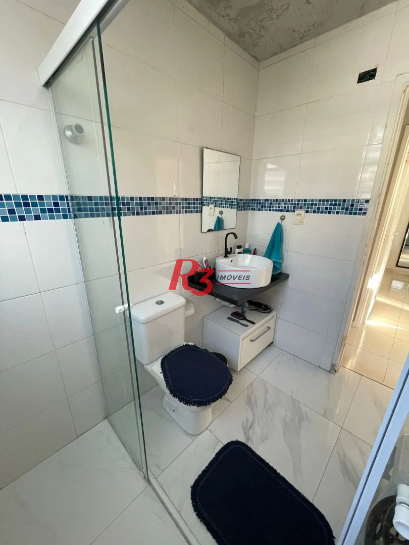 Apartamento com 3 dormitórios à venda, 92 m² por R$ 480.000,00 - Boqueirão - Santos/SP
