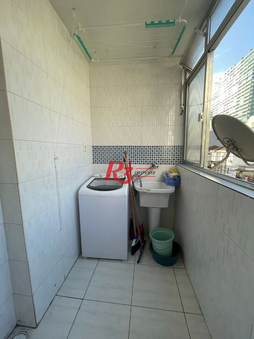 Apartamento com 3 dormitórios à venda, 92 m² por R$ 480.000,00 - Boqueirão - Santos/SP